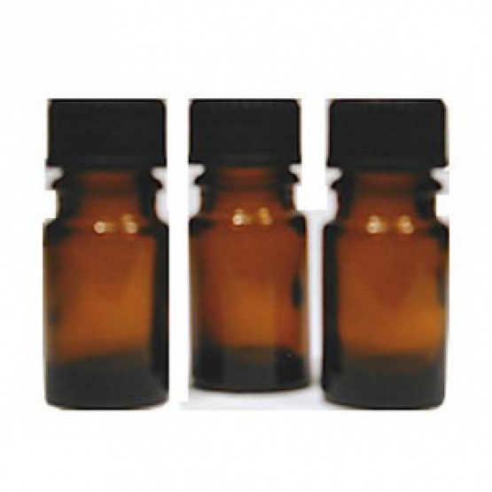 Butelka bursztynowa aroma 10 ml