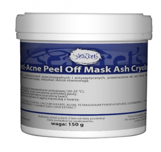 Anti-Acne Peel Off Mask - maseczka algowa dla cery tłustej 250g